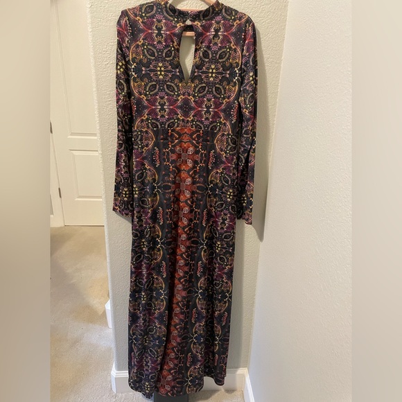 Free People Cabaret Maxi Dress, Sz L - Picture 2 of 5